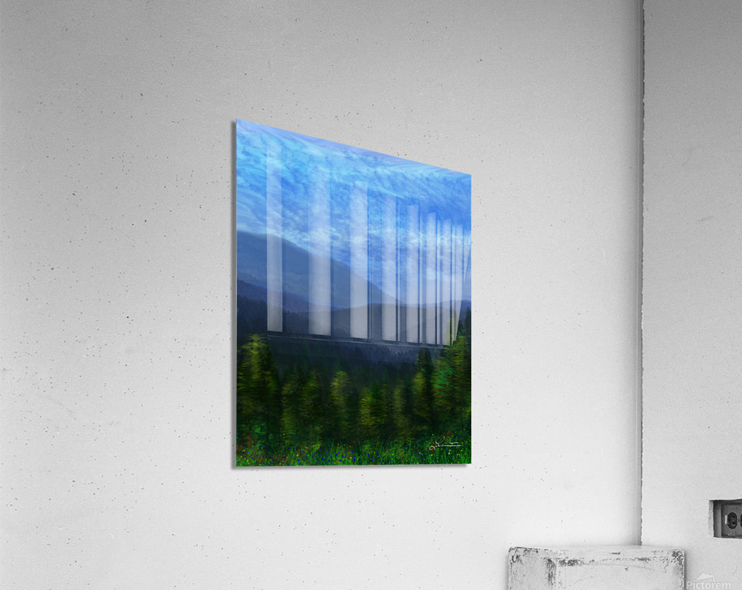 Old Man Acrylic Print