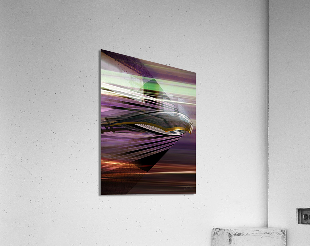 Mach kingbird Acrylic Print