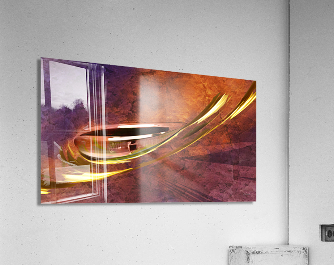 Liquify Acrylic Print