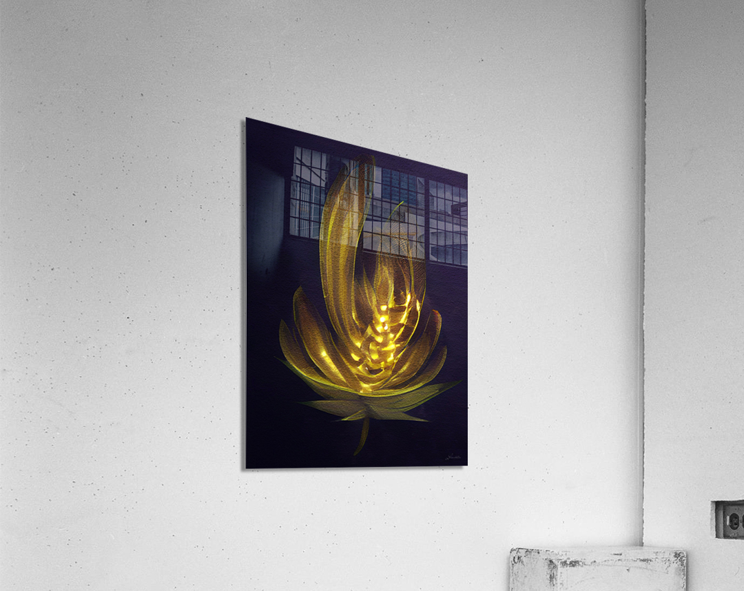 Bloominessent Acrylic Print