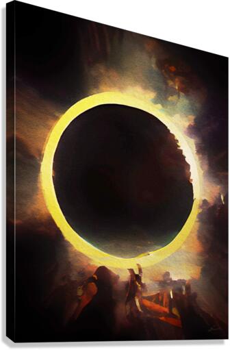 Apoceclipse  Canvas Print