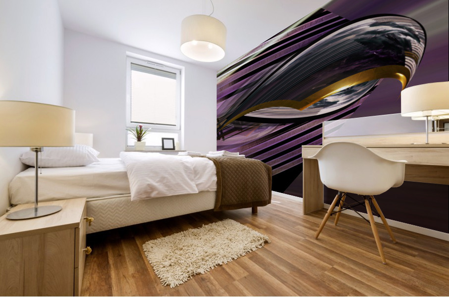 Mach kingbird Mural print