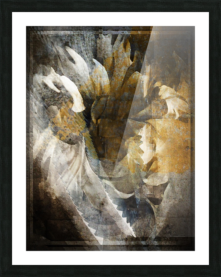 Asia Picture Frame print