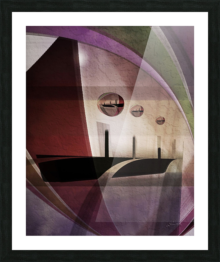 Float Picture Frame print