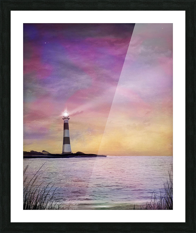 The Keeper Picture Frame print