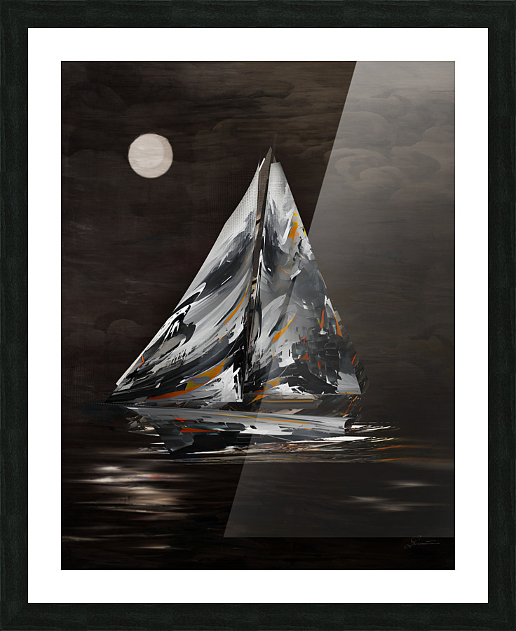 Adrift Picture Frame print