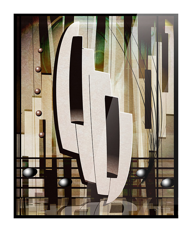 Melody Picture Frame print