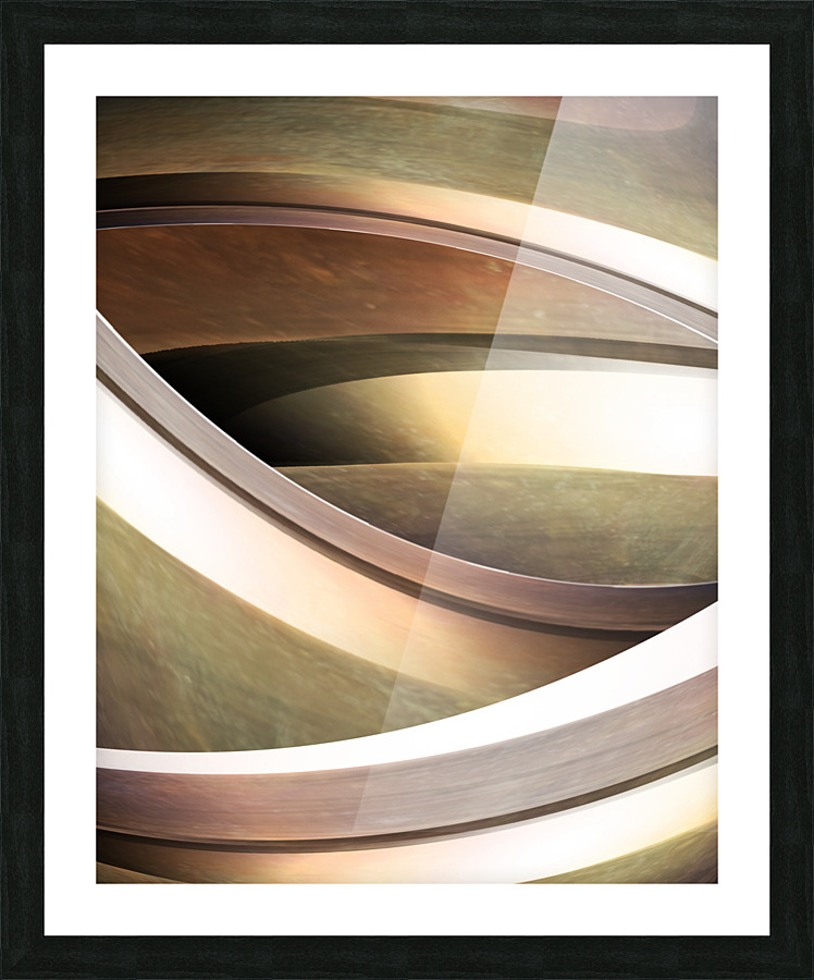 Weave Picture Frame print