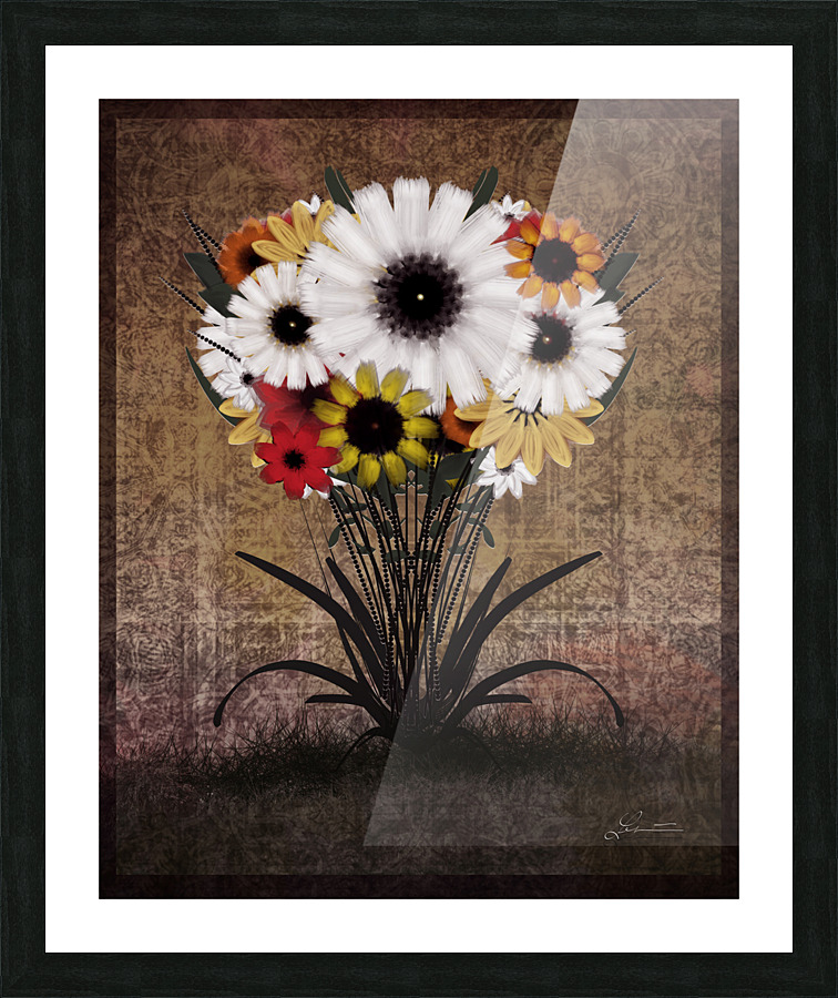 La Fleur Picture Frame print