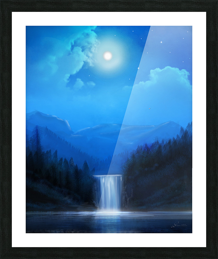Nightfall Picture Frame print