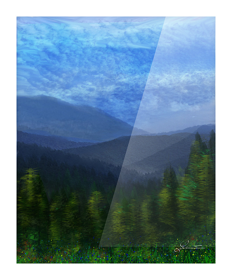 Old Man Picture Frame print