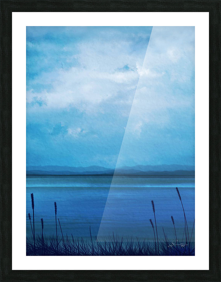 Calm Picture Frame print