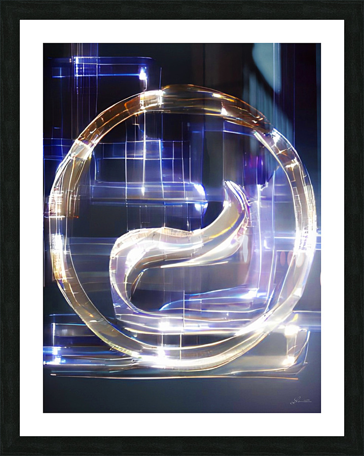 Charged Picture Frame print