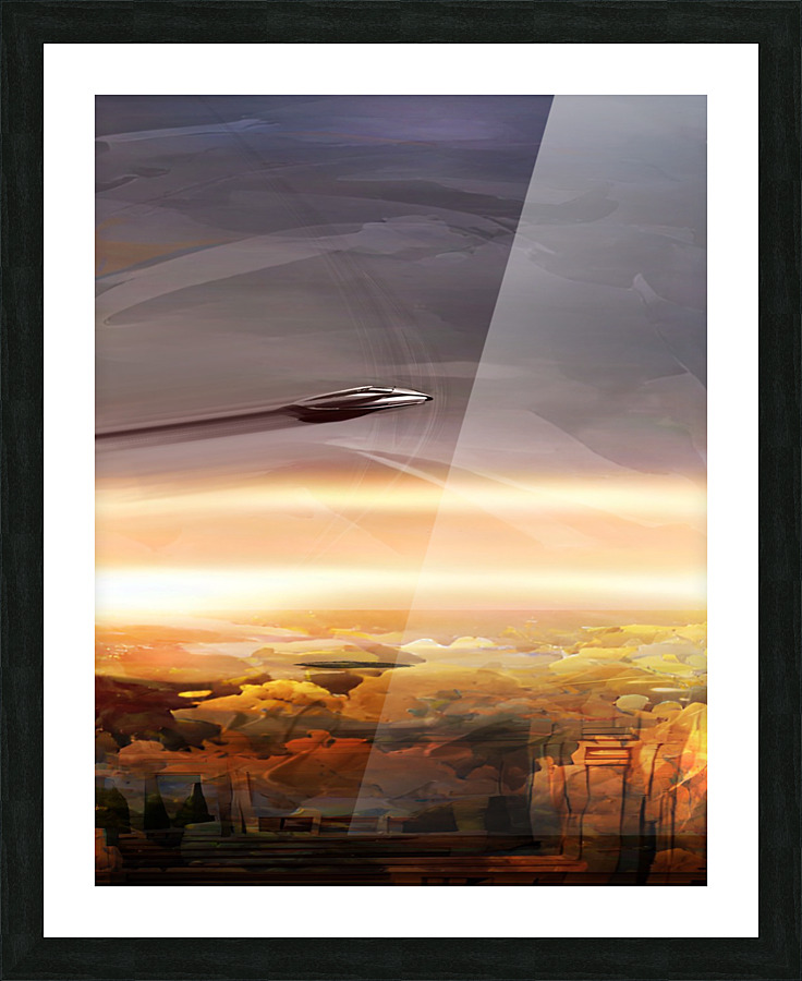 Ride Picture Frame print