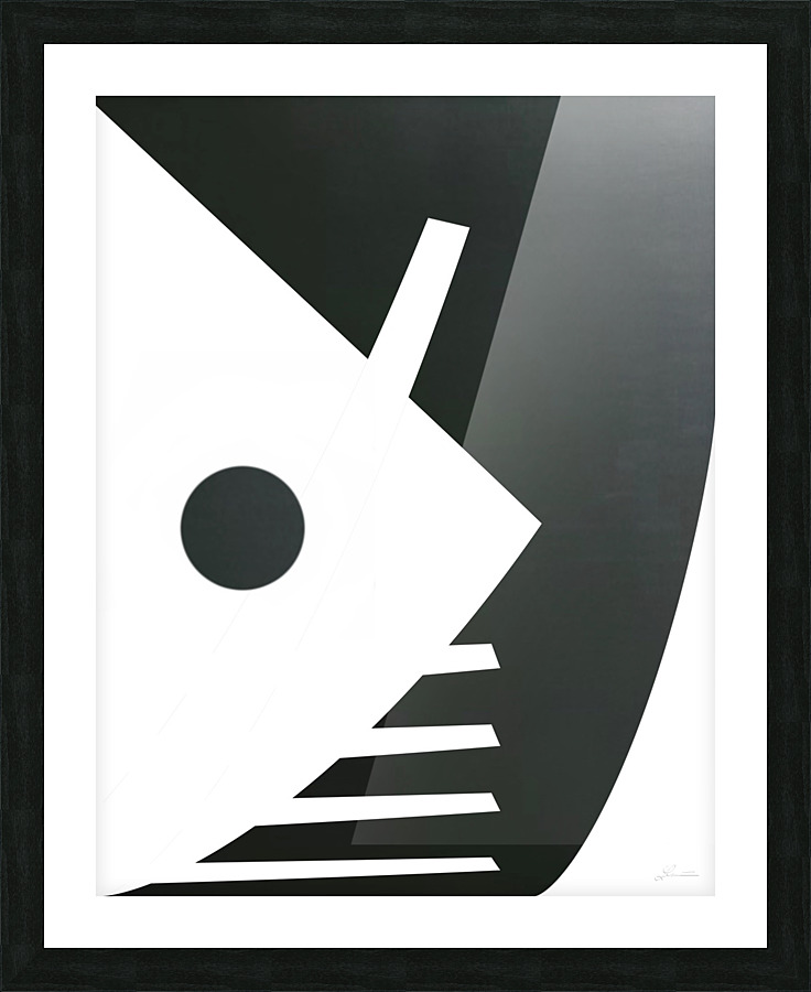 Opposed Picture Frame print