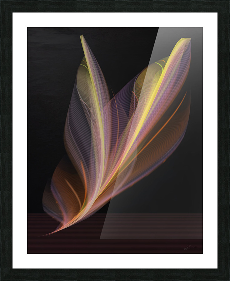 Whisper Picture Frame print