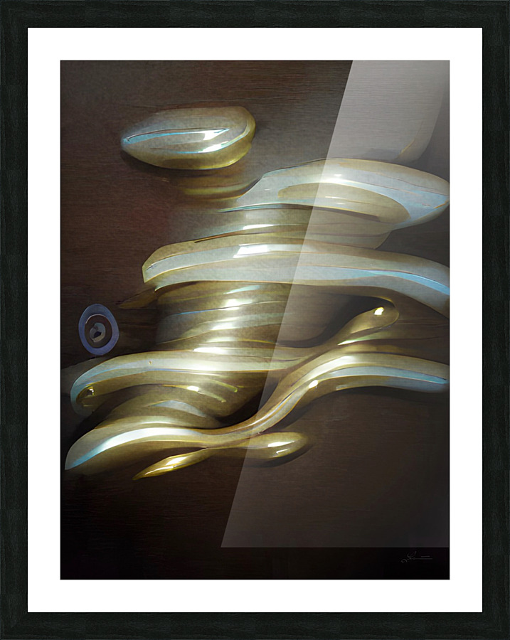 Whirlwind Picture Frame print