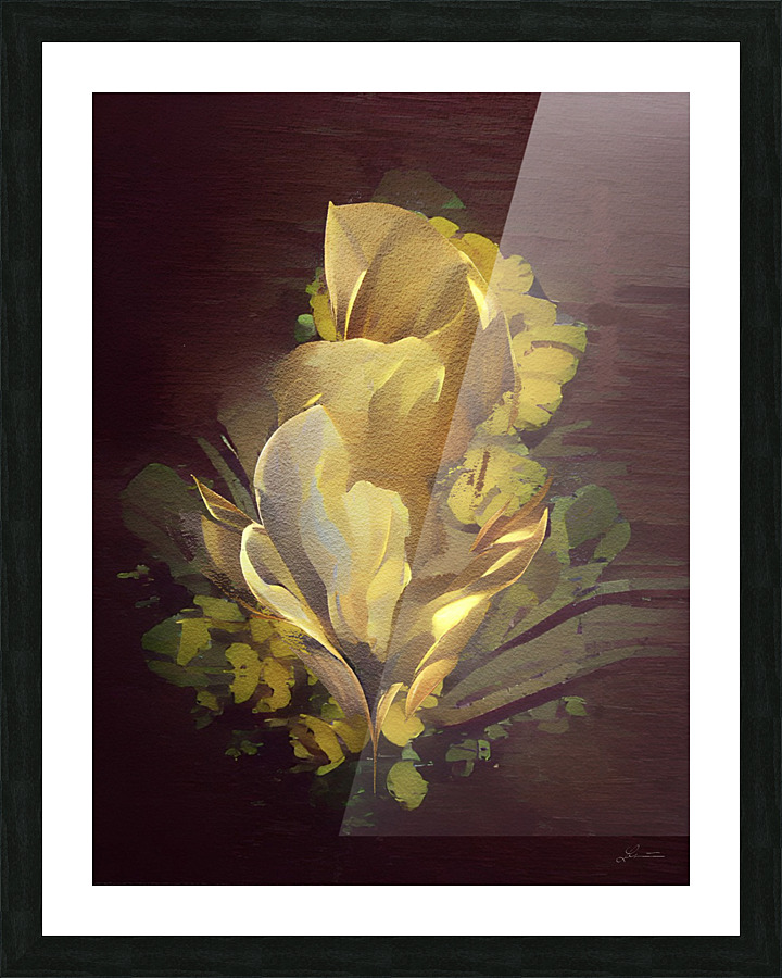 Flourish Picture Frame print