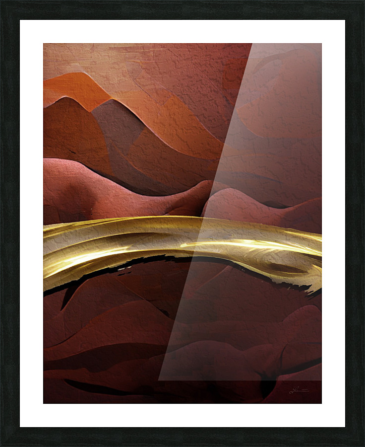 Velvet Picture Frame print