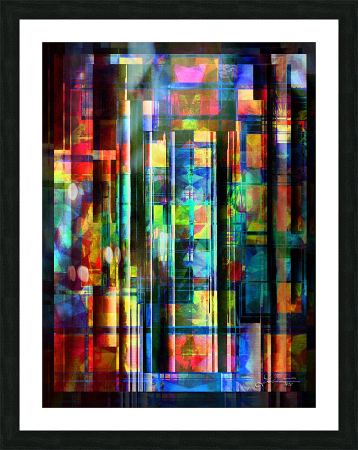 Beautifully Broken Picture Frame print